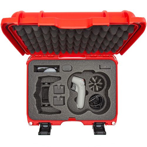  Nanuk Hard Case with Insert for DJI Avata FPV, Goggles & Controller (Red)