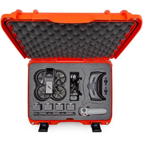  Nanuk 925 Case with Foam Insert for DJI Avata FPV (Orange)