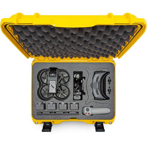  Nanuk 925 Case with Foam Insert for DJI Avata FPV (Yellow)