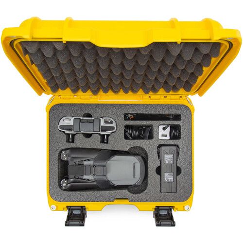  Nanuk 915 Waterproof Hard Case with Insert for DJI Mavic 3 (Yellow)