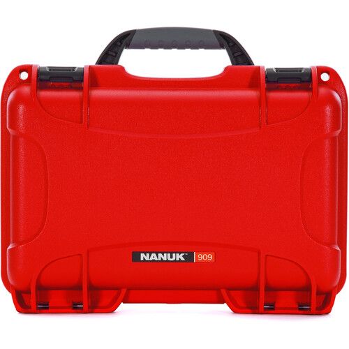  Nanuk 909 Waterproof Hard-Shell Case for DJI Mini 3 Pro & RC-N1 Remote (Red)