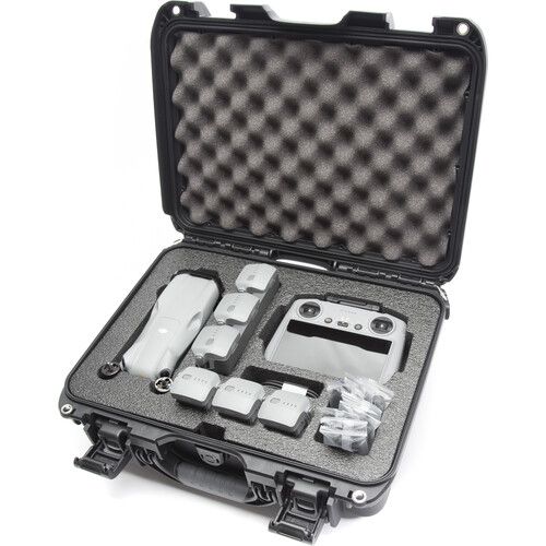  Nanuk 920 Hard-Shell Case for DJI Air 3 Pro Fly More Combo (Silver)