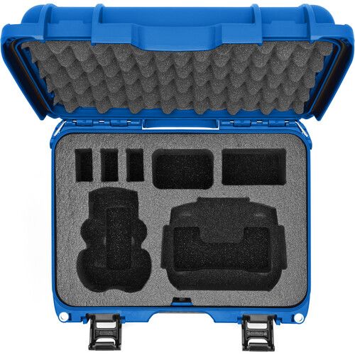  Nanuk 915 Hard-Shell Case for DJI Mini 3/Mini 4 Pro Fly More Combo (Blue)