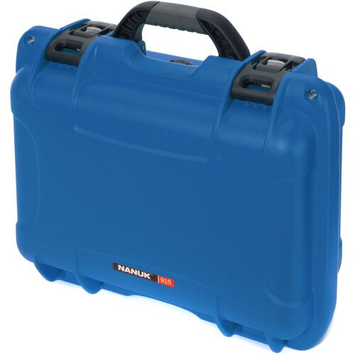  Nanuk 915 Hard-Shell Case for DJI Mini 3/Mini 4 Pro Fly More Combo (Blue)