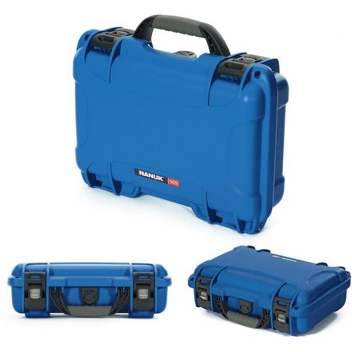  Nanuk 909 Waterproof Hard-Shell Case for DJI Mini 3 Pro & RC-N1 Remote (Blue)