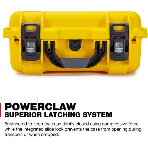  Nanuk 915 Waterproof Hard Case with Insert for DJI Air 2S Fly More Combo (Yellow)