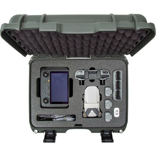  Nanuk 920 Hard-Shell Carrying Case for DJI Mavic Mini 2 with Smart Controller (Olive)