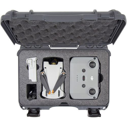  Nanuk 909 Waterproof Hard-Shell Case for DJI Mini 3 Pro & RC-N1 Remote (Graphite)