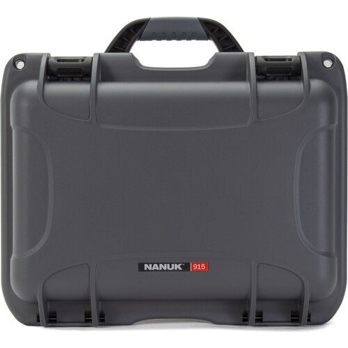  Nanuk 915 Hard-Shell Case for DJI Mini 3/Mini 4 Pro Fly More Combo (Graphite)