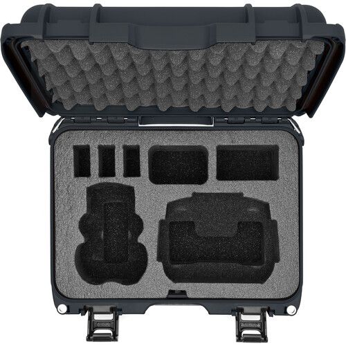  Nanuk 915 Hard-Shell Case for DJI Mini 3/Mini 4 Pro Fly More Combo (Graphite)