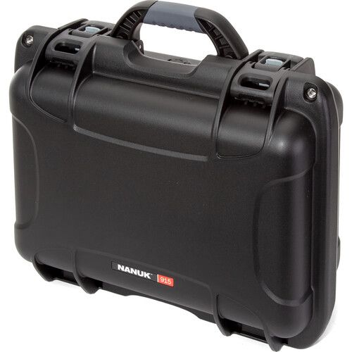  Nanuk 915 Hard-Shell Case for DJI Mini 3/Mini 4 Pro Fly More Combo (Black)