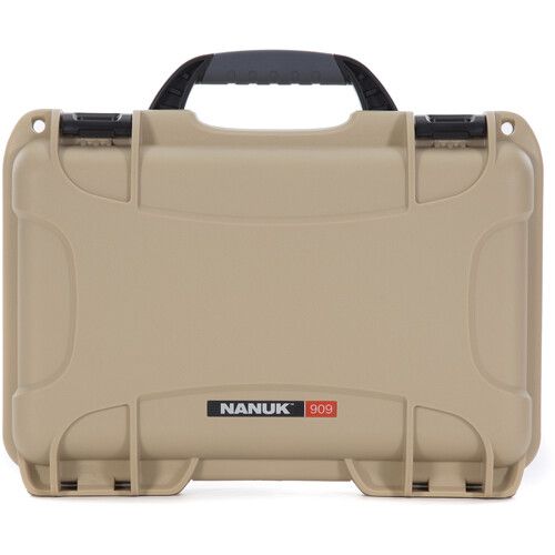  Nanuk 909 Waterproof Hard-Shell Case for DJI Mini 3 Pro & RC-N1 Remote (Tan)