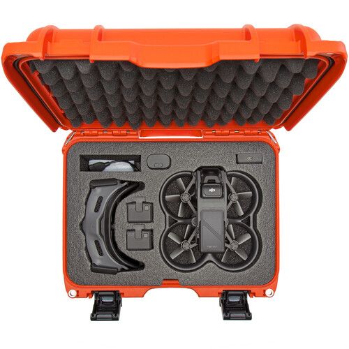  Nanuk Hard Case with Insert for DJI Avata FPV, Goggles & Controller (Orange)