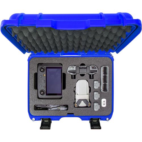  Nanuk 920 Hard-Shell Carrying Case for DJI Mavic Mini 2 with Smart Controller (Blue)