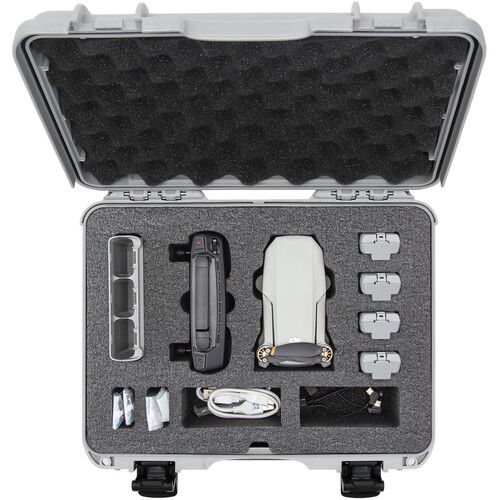  Nanuk 910 for DJI Mini SE Fly More Kit (Silver)