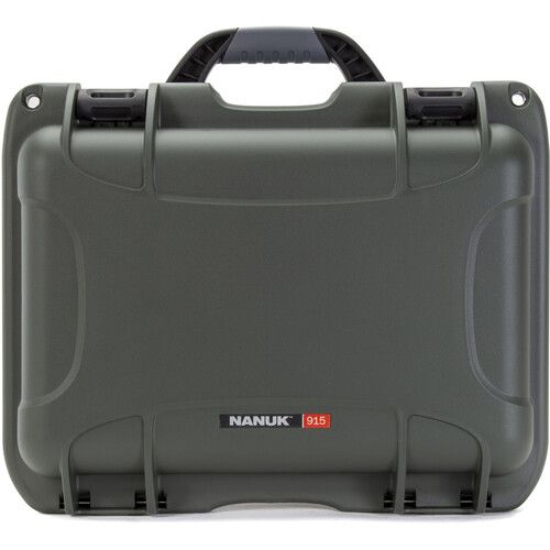  Nanuk 915 Hard-Shell Case for DJI Mini 3/Mini 4 Pro Fly More Combo (Olive)