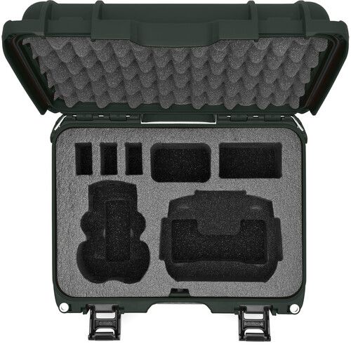  Nanuk 915 Hard-Shell Case for DJI Mini 3/Mini 4 Pro Fly More Combo (Olive)