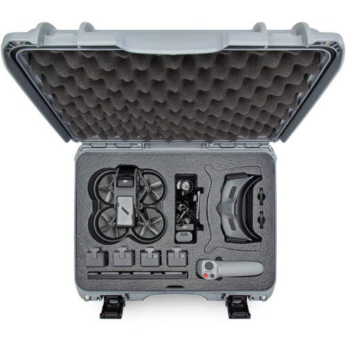  Nanuk 925 Case with Foam Insert for DJI Avata FPV (Silver)