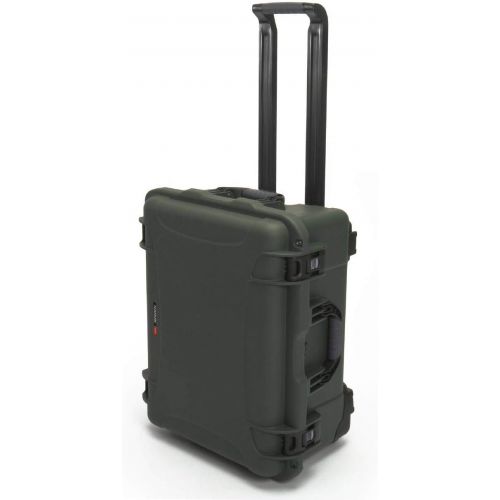  Nanuk Waterproof Hard Case with Wheels and Foam Insert, Olive (950-1006)