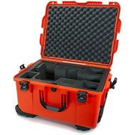 Nanuk 960 Waterproof Hard Case with Foam Insert for URSA PRO w/Wheels - Orange