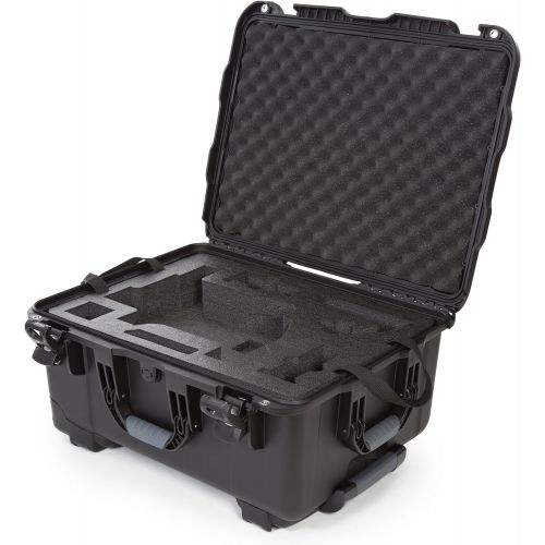  Nanuk Ronin M Waterproof Hard Case with Wheels and Custom Foam Insert for DJI Ronin M Gimbal Stabilizer Systems - Black