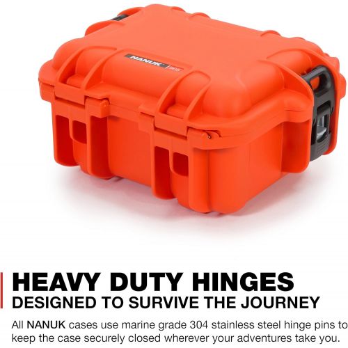  Nanuk 905 Waterproof Hard Case Empty - Orange