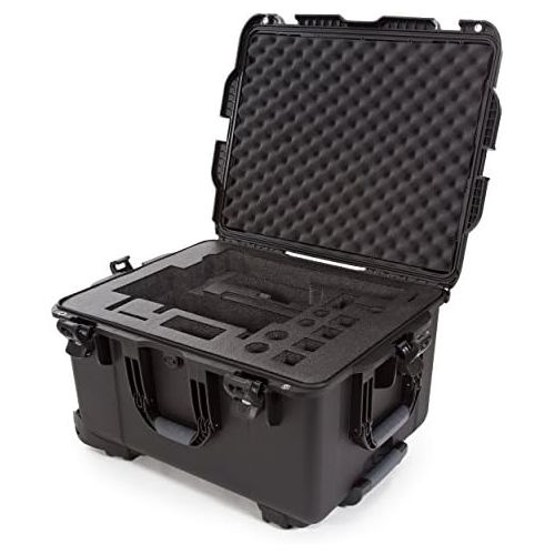  Nanuk Ronin MX Waterproof Hard Case with Wheels and Custom Foam Insert for Ronin MX Gimbal Stabilizer Systems - Black