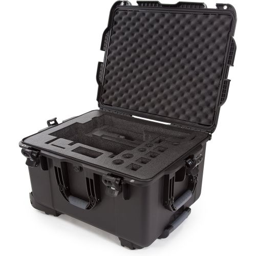  Nanuk Ronin MX Waterproof Hard Case with Wheels and Custom Foam Insert for Ronin MX Gimbal Stabilizer Systems - Black