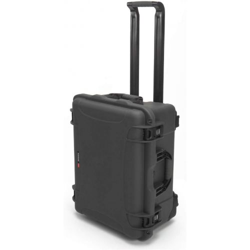  Nanuk 950 Waterproof Hard Case with Wheels and Padded Divider - Graphite