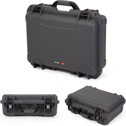  Nanuk 925 Waterproof Hard Case with Padded Dividers - Graphite