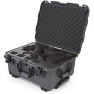 Nanuk DJI Drone Waterproof Hard Case with Wheels and Custom Foam Insert for DJI Phantom 4/ Phantom 4 Pro (Pro+) / Advanced (Advanced+) & Phantom 3 - 950-DJI47 Graphite