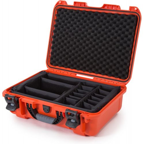  Nanuk 925 Waterproof Hard Case with Padded Dividers - Orange