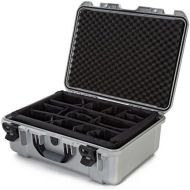 Nanuk 940 Waterproof Hard Case with Padded Dividers - Silver