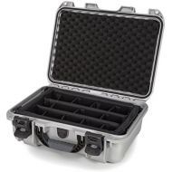 Nanuk 920 Waterproof Hard Case with Padded Dividers - Silver