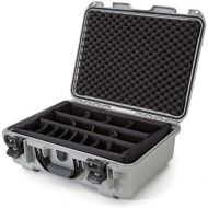 Nanuk 930 Waterproof Hard Case with Padded Dividers - Silver
