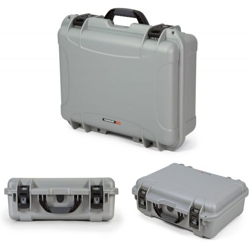  Nanuk 930 Waterproof Hard Case with Padded Dividers - Silver