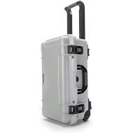 Nanuk 935 Waterproof Carry-On Hard Case with Wheels and Padded Divider - Silver