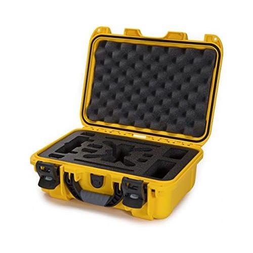  Nanuk 915 Waterproof Hard Drone Case with Custom Foam Insert for DJI Spark Flymore - Yellow
