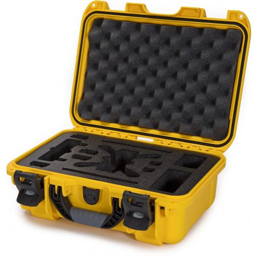  Nanuk 915 Waterproof Hard Drone Case with Custom Foam Insert for DJI Spark Flymore - Yellow