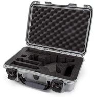 Nanuk 923 Ronin S Waterproof Hard Case with TSA Approved Travel Lock Latches, Custom Foam Insert for DJI Ronin-S Gimbal Stabilizer System - Silver