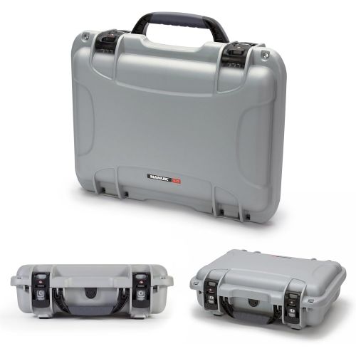  Nanuk 923 Ronin S Waterproof Hard Case with TSA Approved Travel Lock Latches, Custom Foam Insert for DJI Ronin-S Gimbal Stabilizer System - Silver