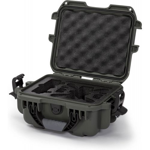  Nanuk 905 Waterproof Hard Drone Case with Custom Foam Insert for DJI Spark  Olive