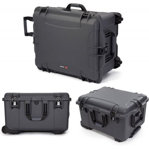  Nanuk Ronin MX Waterproof Hard Case with Wheels and Custom Foam Insert for Ronin MX Gimbal Stabilizer Systems - Graphite