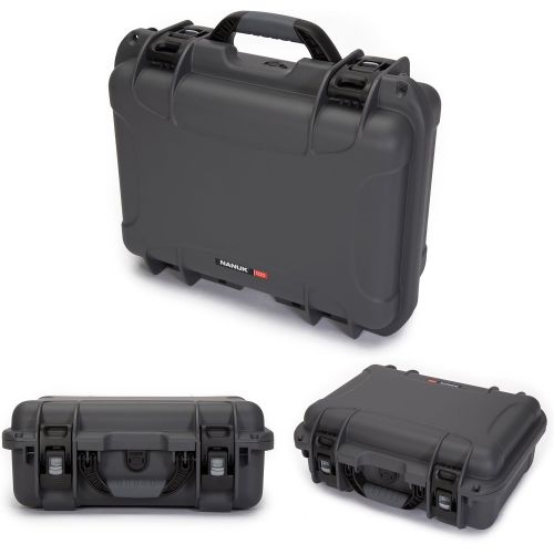  Nanuk 920 Waterproof Hard Case with Padded Dividers - Graphite