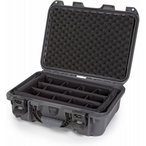  Nanuk 920 Waterproof Hard Case with Padded Dividers - Graphite