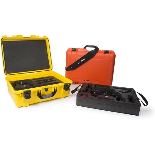  Nanuk 940 Ronin M Waterproof Hard Case with Custom Foam Insert for DJI Ronin M Gimbal Stabilizer System - Yellow