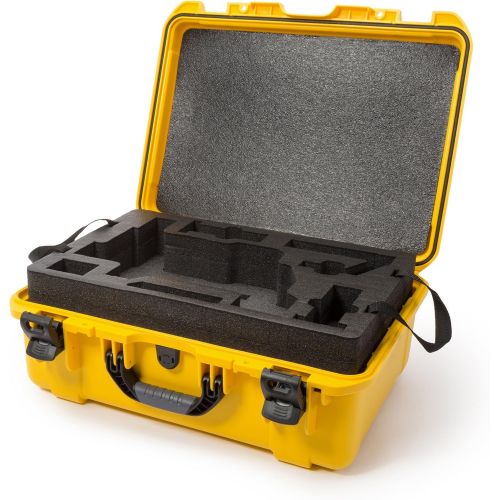  Nanuk 940 Ronin M Waterproof Hard Case with Custom Foam Insert for DJI Ronin M Gimbal Stabilizer System - Yellow