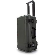 Nanuk 935 Waterproof Carry-On Hard Case with Wheels and Padded Divider - Olive
