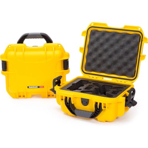  Nanuk 905 Waterproof Hard Drone Case with Custom Foam Insert for DJI Spark  Yellow