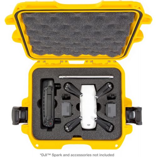  Nanuk 905 Waterproof Hard Drone Case with Custom Foam Insert for DJI Spark  Yellow